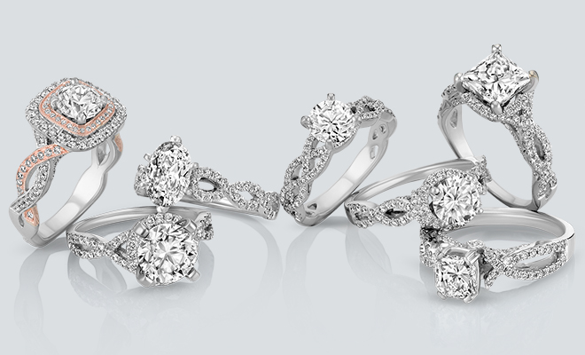 Swirling with Love: Infinity Engagement Rings