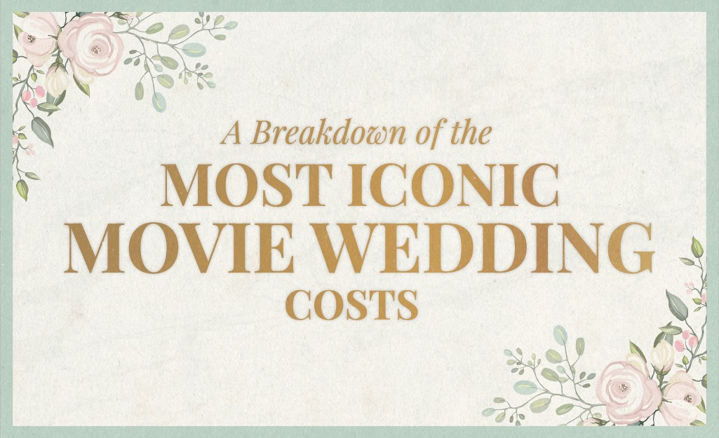 A breakdown of the most iconic movie wedding costs.