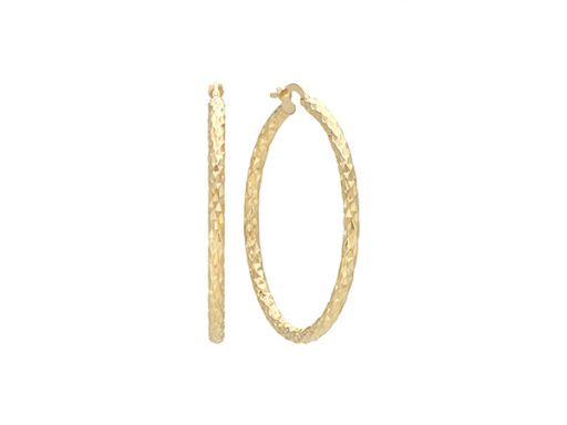 Hoop Earrings in 14k Yellow Gold
