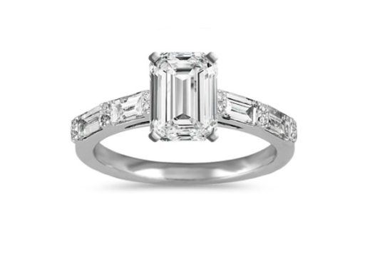 Emerald Cut Engagement Ring