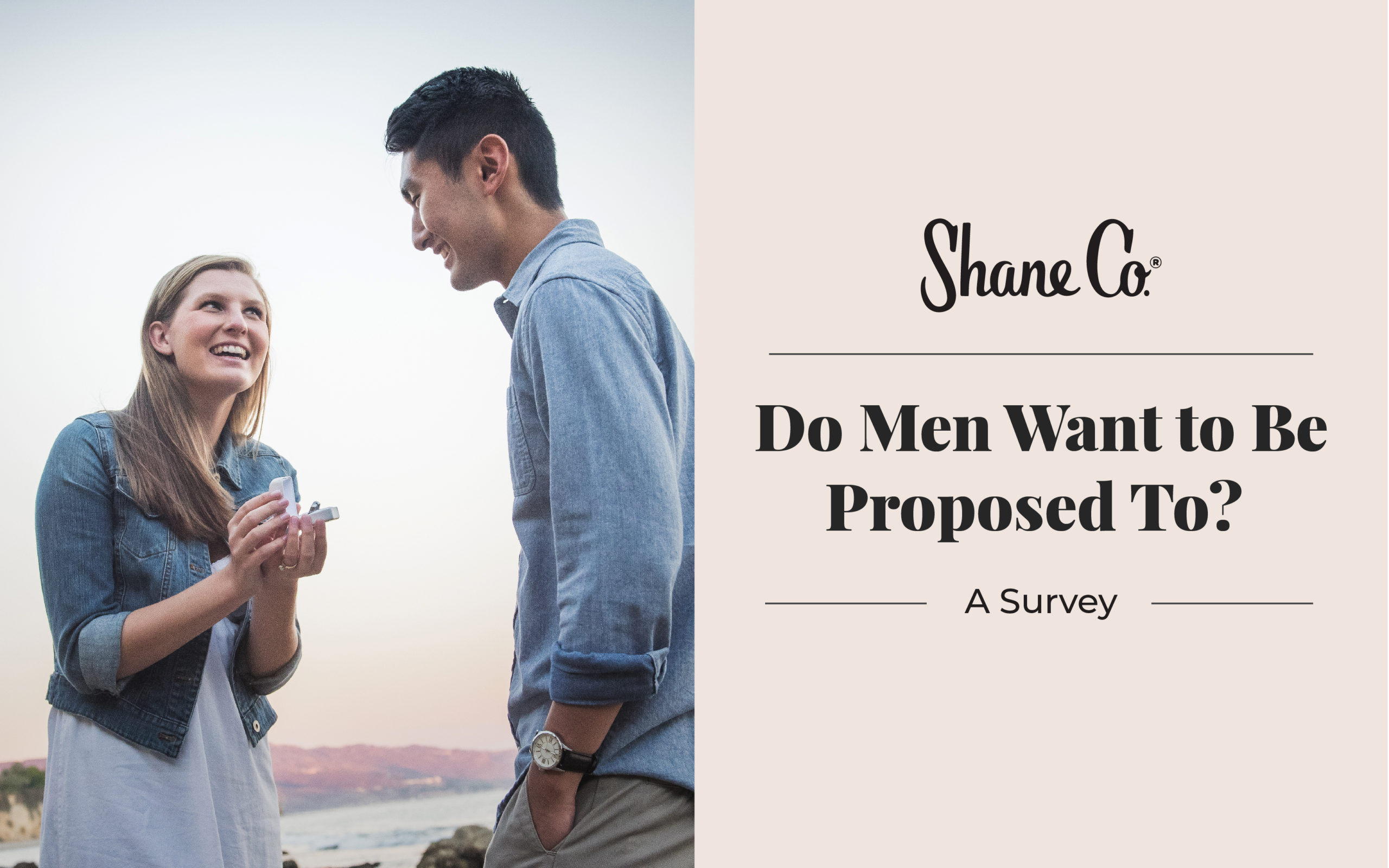 Do men want to be proposed to? A survey