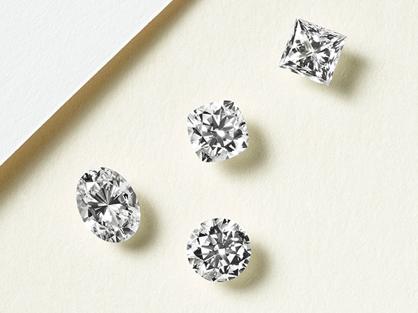 Four different diamond shapes.