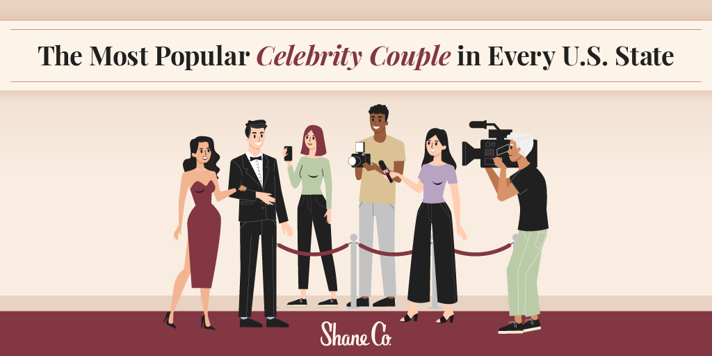 The Most Popular Celebrity Couple in Every U.S. State