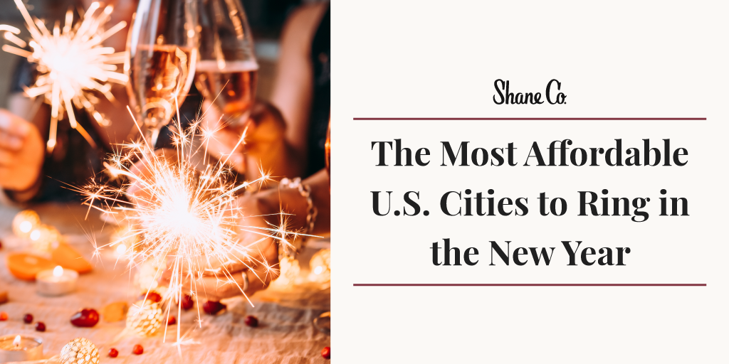 title graphic for the most affordable U.S. cities to ring in the new year