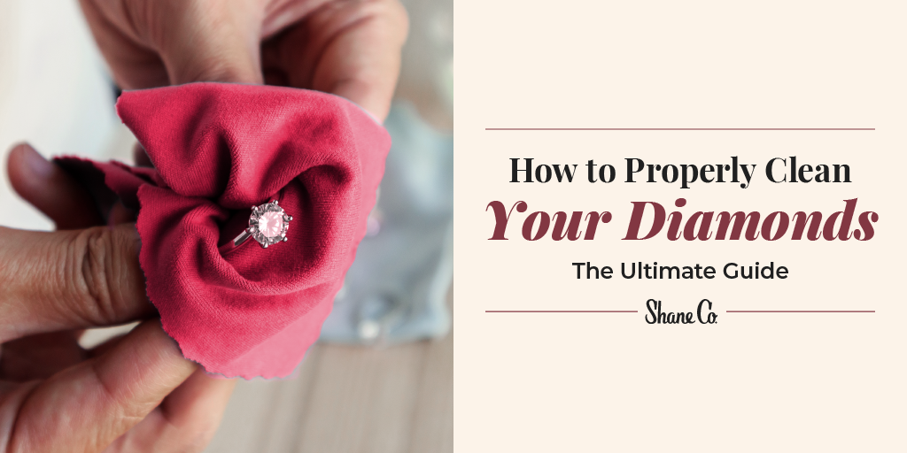 How to Safely Clean Your Diamond Jewelry at Home