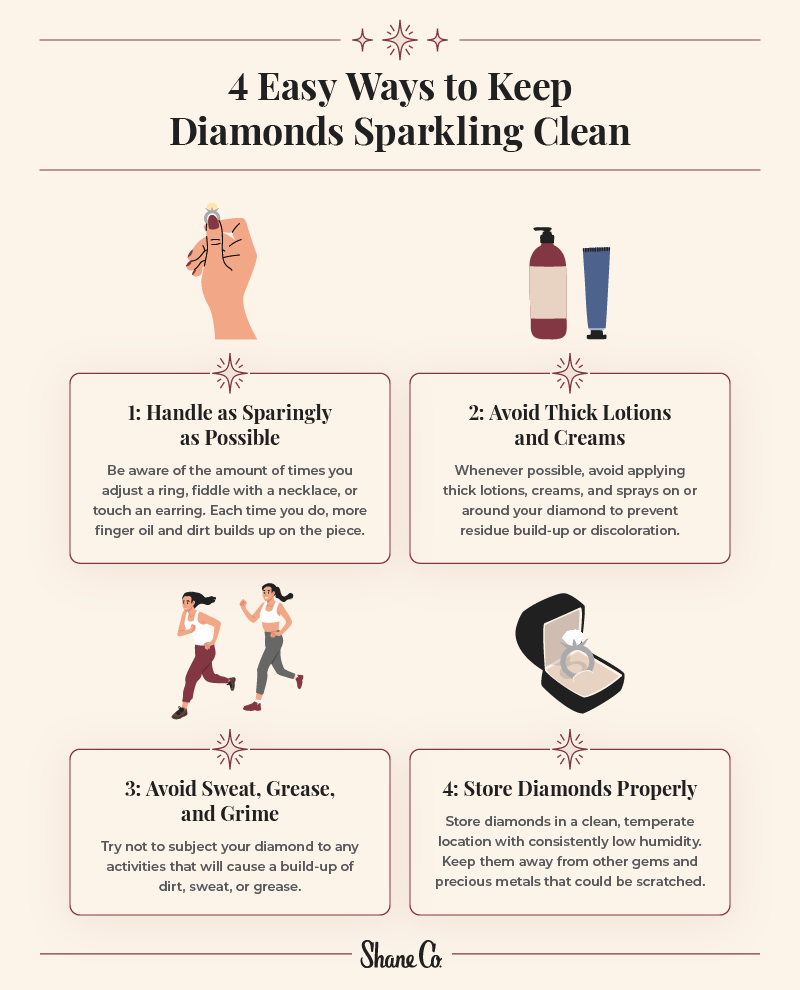 Shine On! How to Clean Diamond Jewelry in 7 Simple Steps – Simple