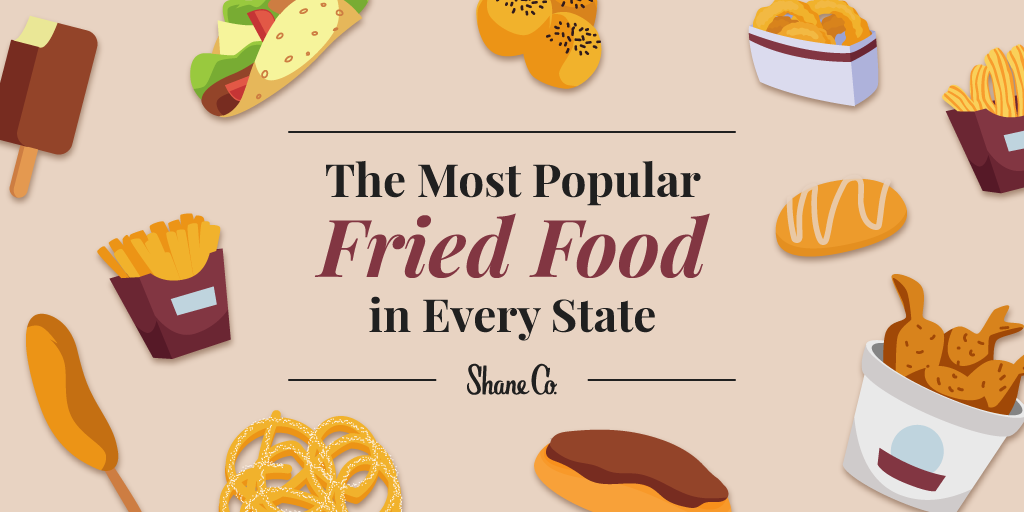 Title graphic for “The Most Popular Fried Food in Every State”