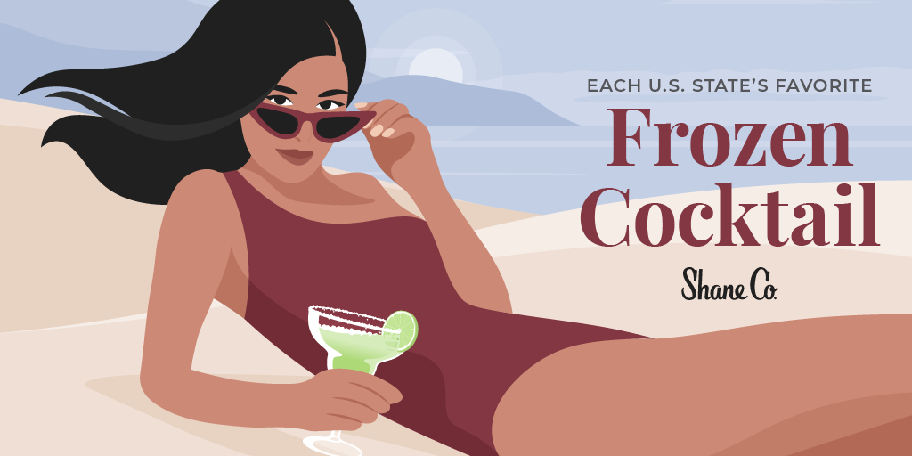 Title graphic for U.S. State’s Favorite Frozen Cocktail