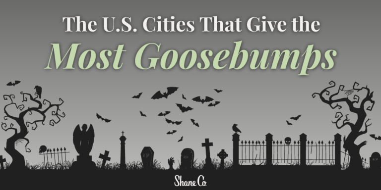 A header image for a blog about cities that give the most goosebumps