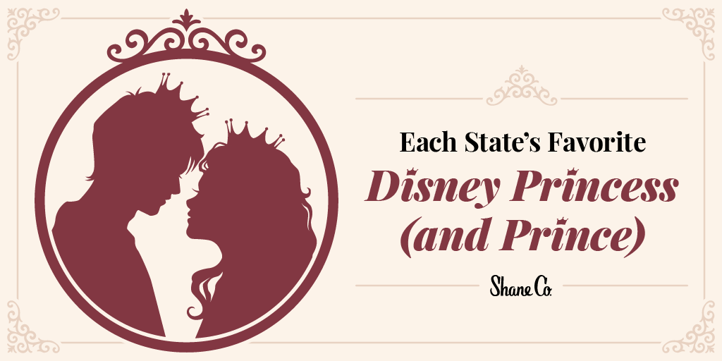 Title graphic for “The Most Popular Disney Princess (and Prince!) Crowned in Each State”