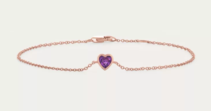 candy heart bracelet