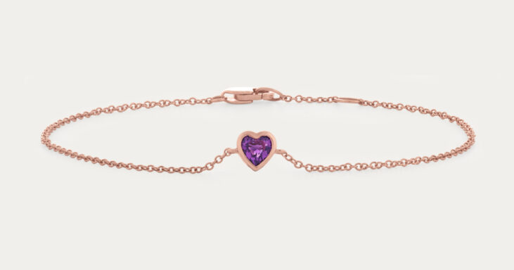 candy heart bracelet