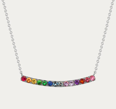 rainbow pendant