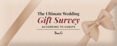 Title image of the Ultimate Wedding Gift Survey.