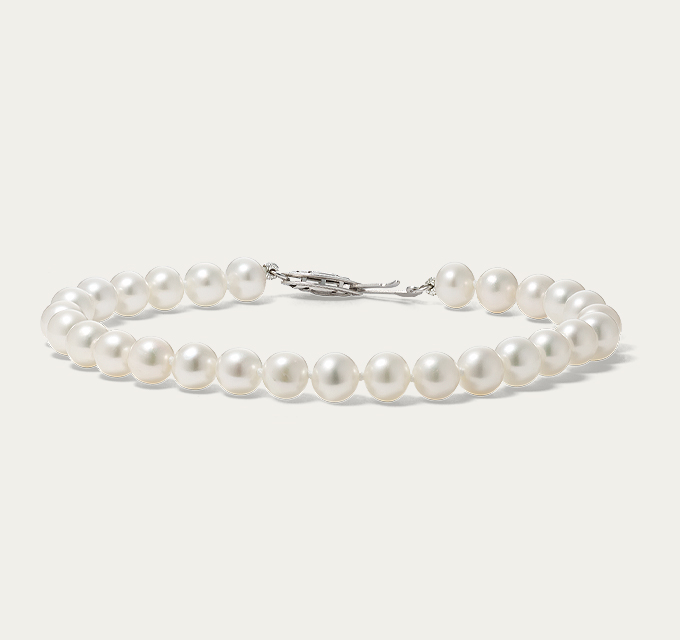 6mm Freshwater Cultured Pearl Bracelet (7.25 in)