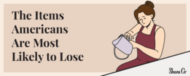A header image for a blog about the common items Americans lose most often