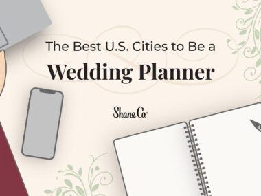 introductory graphic for a blog about the best U.S. cities to be a wedding planner