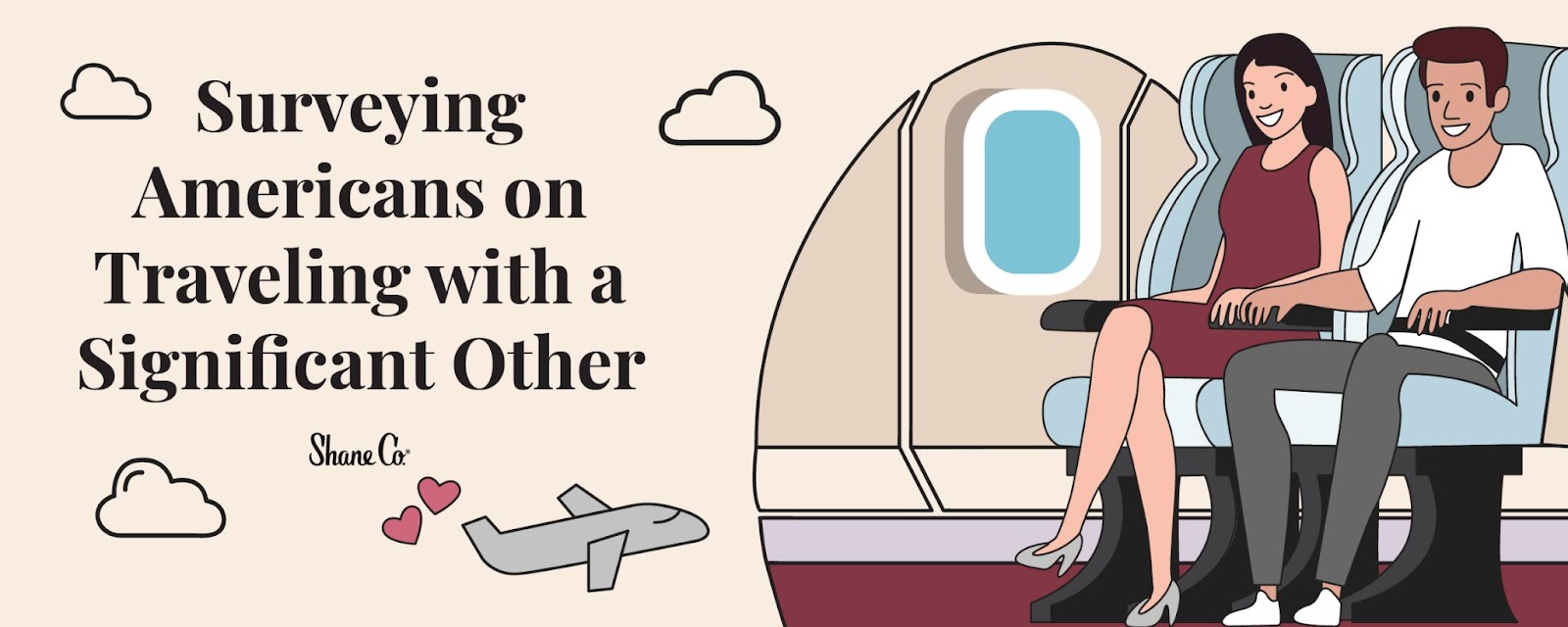 Title graphic for a blog about traveling with a partner