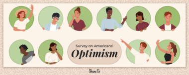 introductory graphic for blog post about optimism in the U.S.