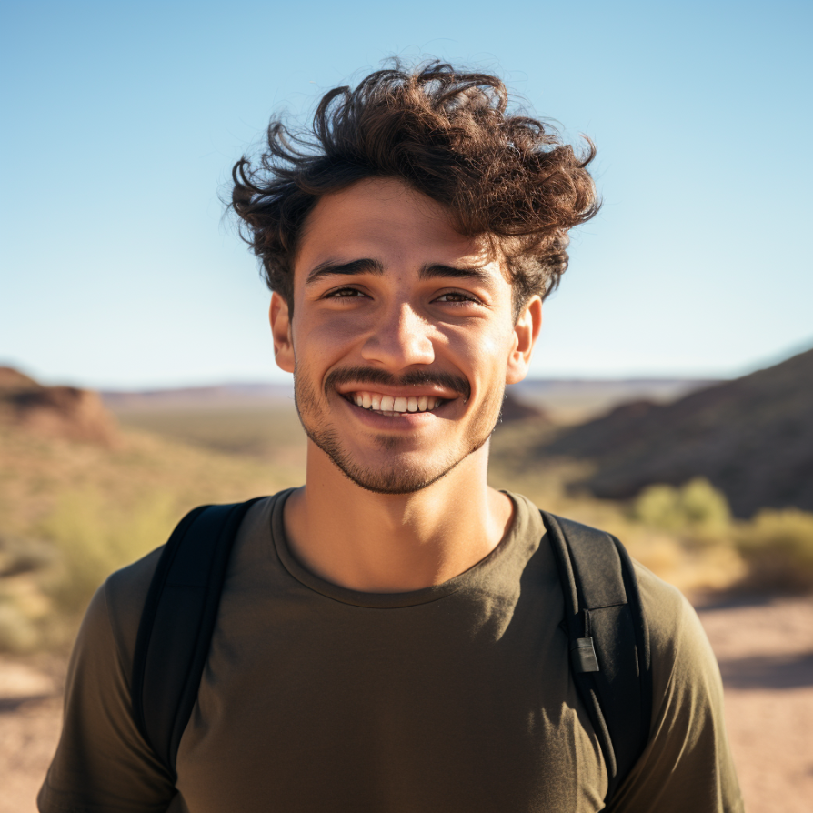 a portrait of Arizona’s ideal boyfriend, imagined by AI
