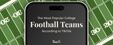 featured image for the most popular college football teams according to TikTok