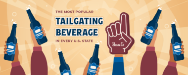 featured image for the most popular tailgate drinks in the U.S.