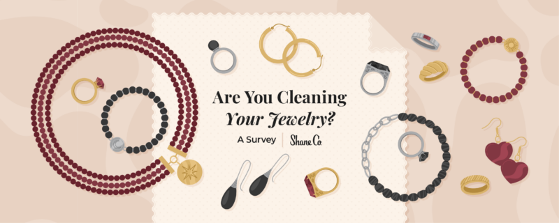 Title graphic for a blog about how often Americans clean their jewelry