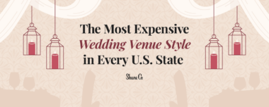 A blog that shows the costs of different wedding venue styles across the U.S.