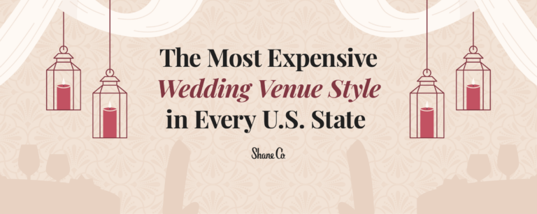 A blog that shows the costs of different wedding venue styles across the U.S.
