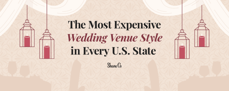 A blog that shows the costs of different wedding venue styles across the U.S.