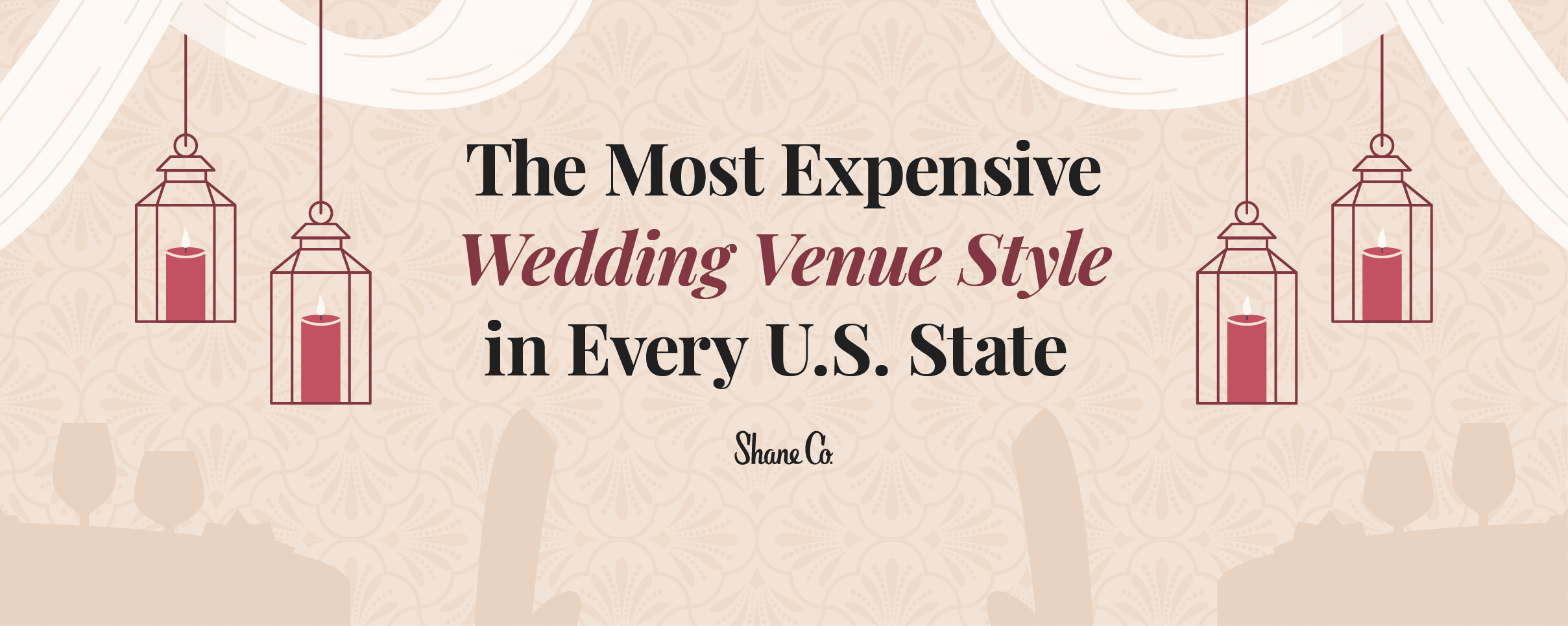 The Most Expensive Wedding Venue Styles in Major U.S. Cities