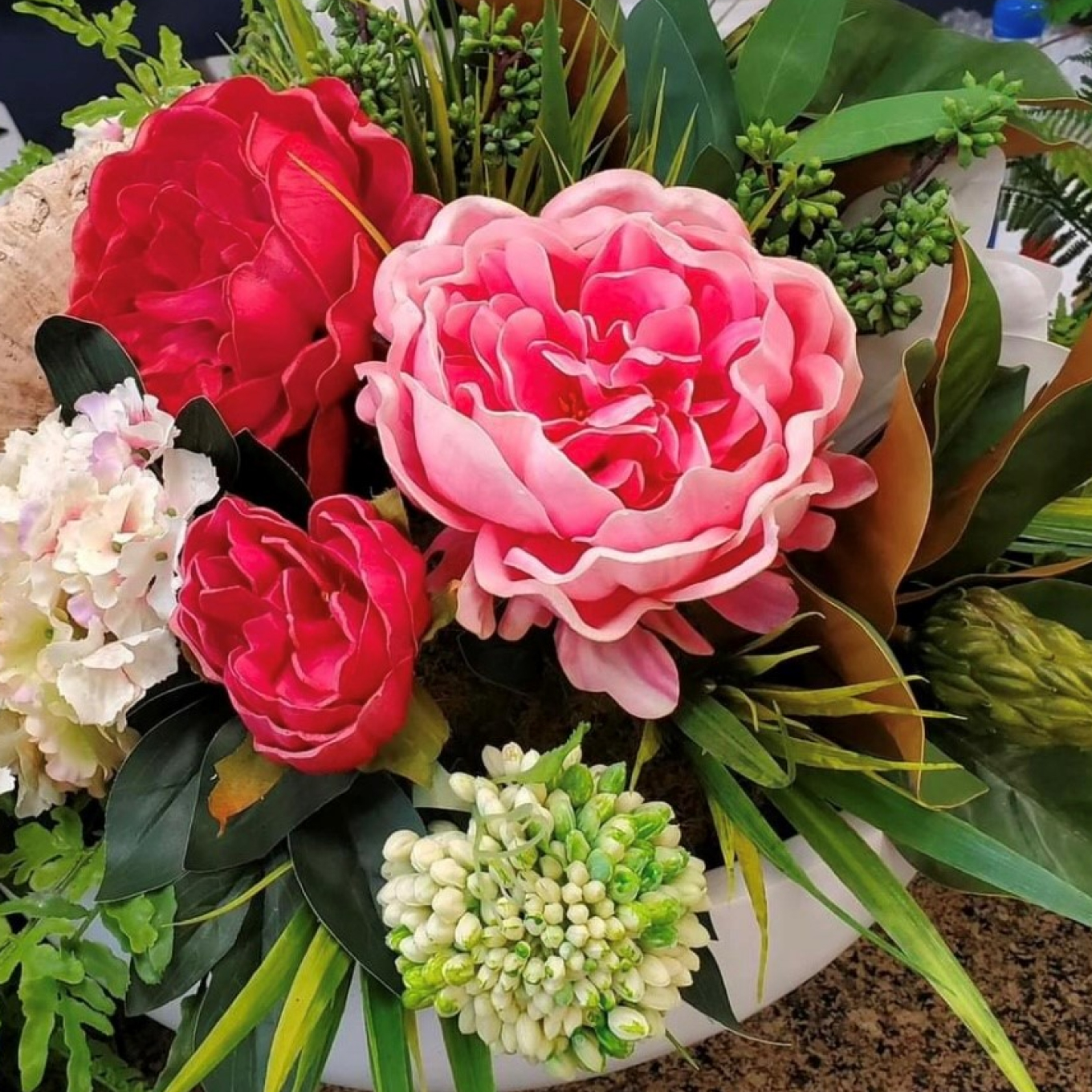 blooming decor and upholstery in Kansas City mother's day floral classes