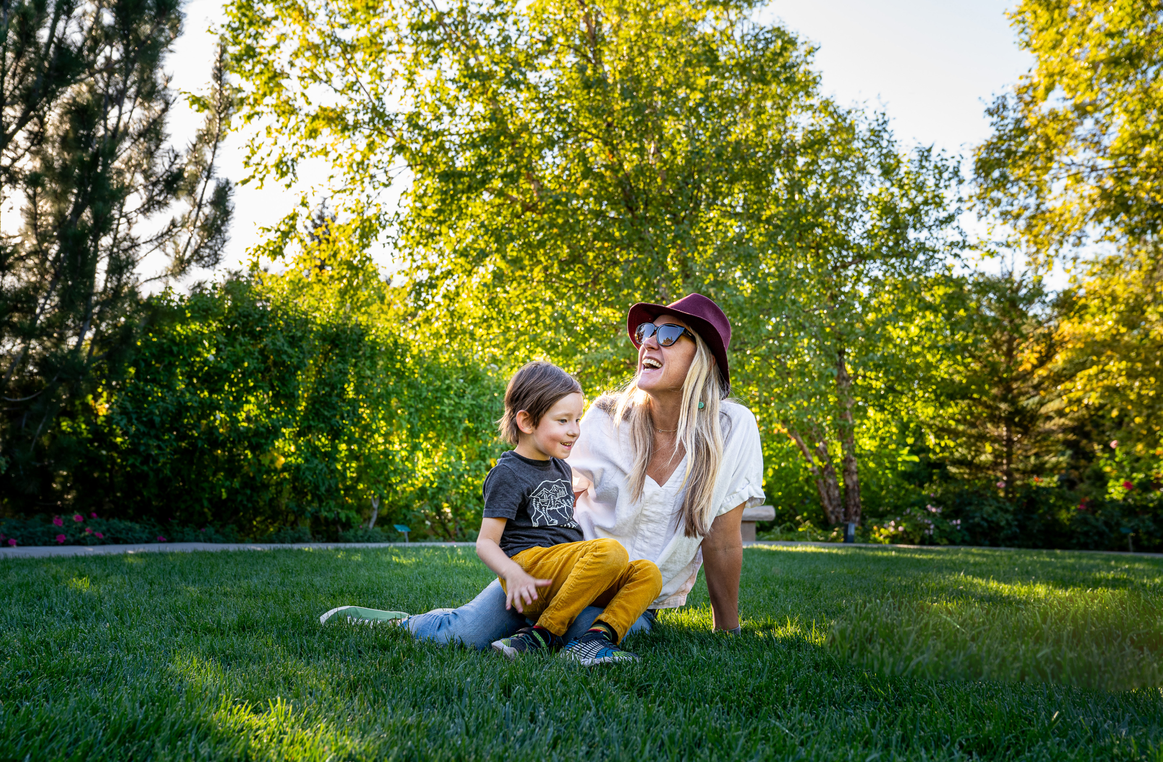 Red Butte Garden Mother's Day in Salt Lake City
