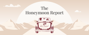 honeymoon report - just married header graphic