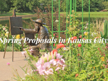 image if painting sculpture with text that reads: spring proposals in kansas city