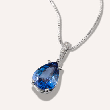 choose your own gemstone diamond accent pendant